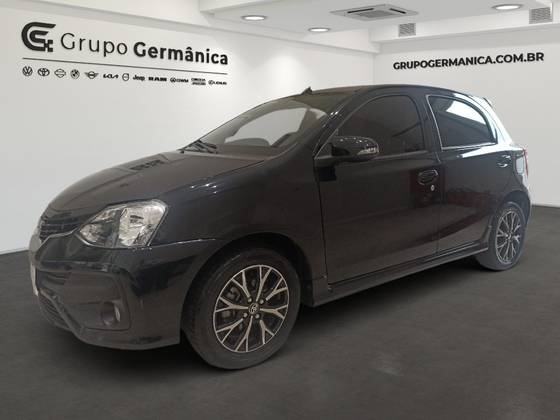 TOYOTA ETIOS 1.5 PLATINUM 16V FLEX 4P AUTOMÁTICO TOYOTA ETIOS 1.5 PLATINUM 16V FLEX 4P AUTOMÁTICO